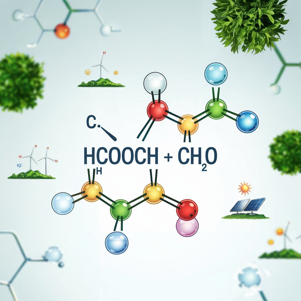 HCOOCH + CH2 + H2O