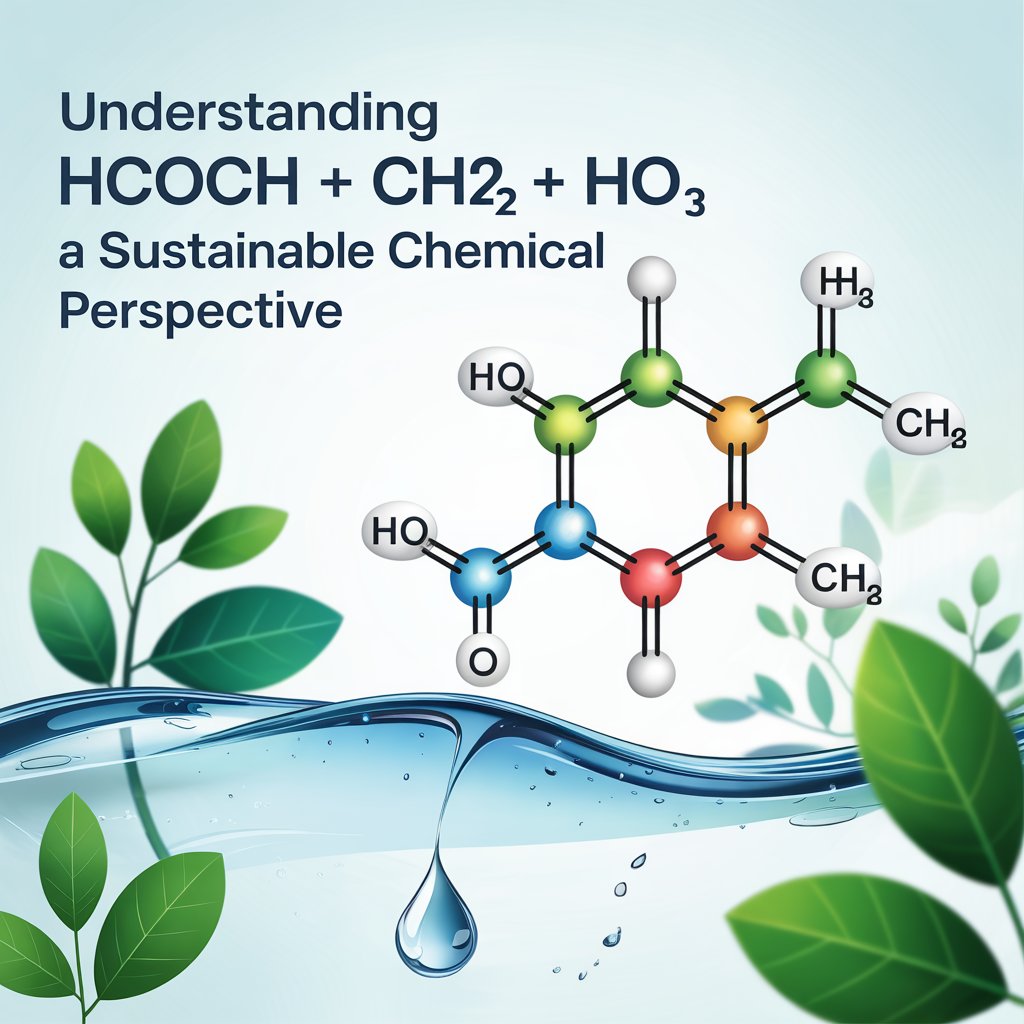 HCOOCH + CH2 + H2O