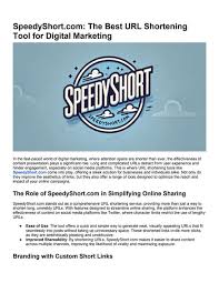 Speedyshort.com