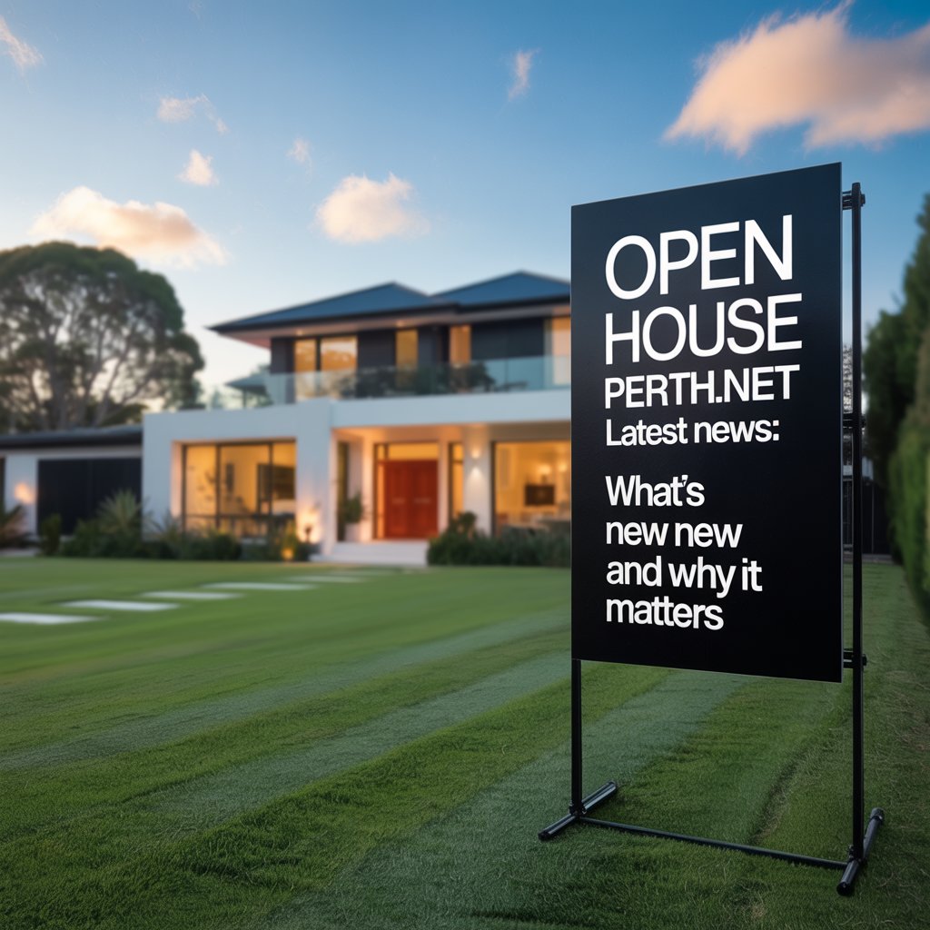 Open House Perth.net latest news