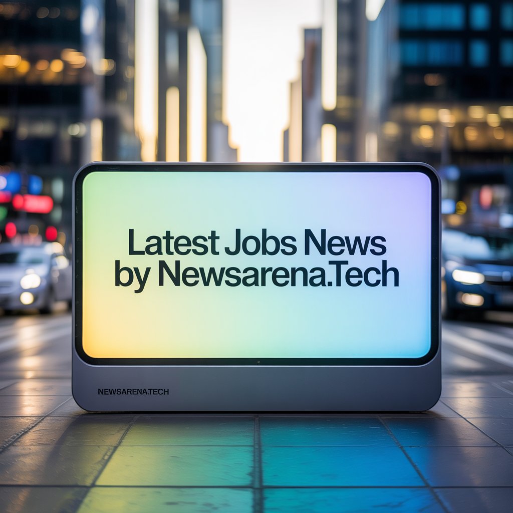 Latest Jobs News by Newsarena.tech