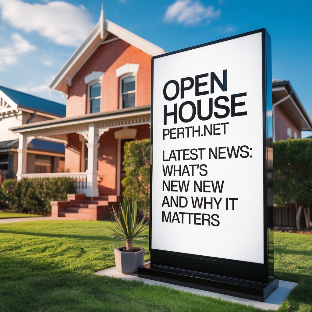 Open House Perth.net latest news