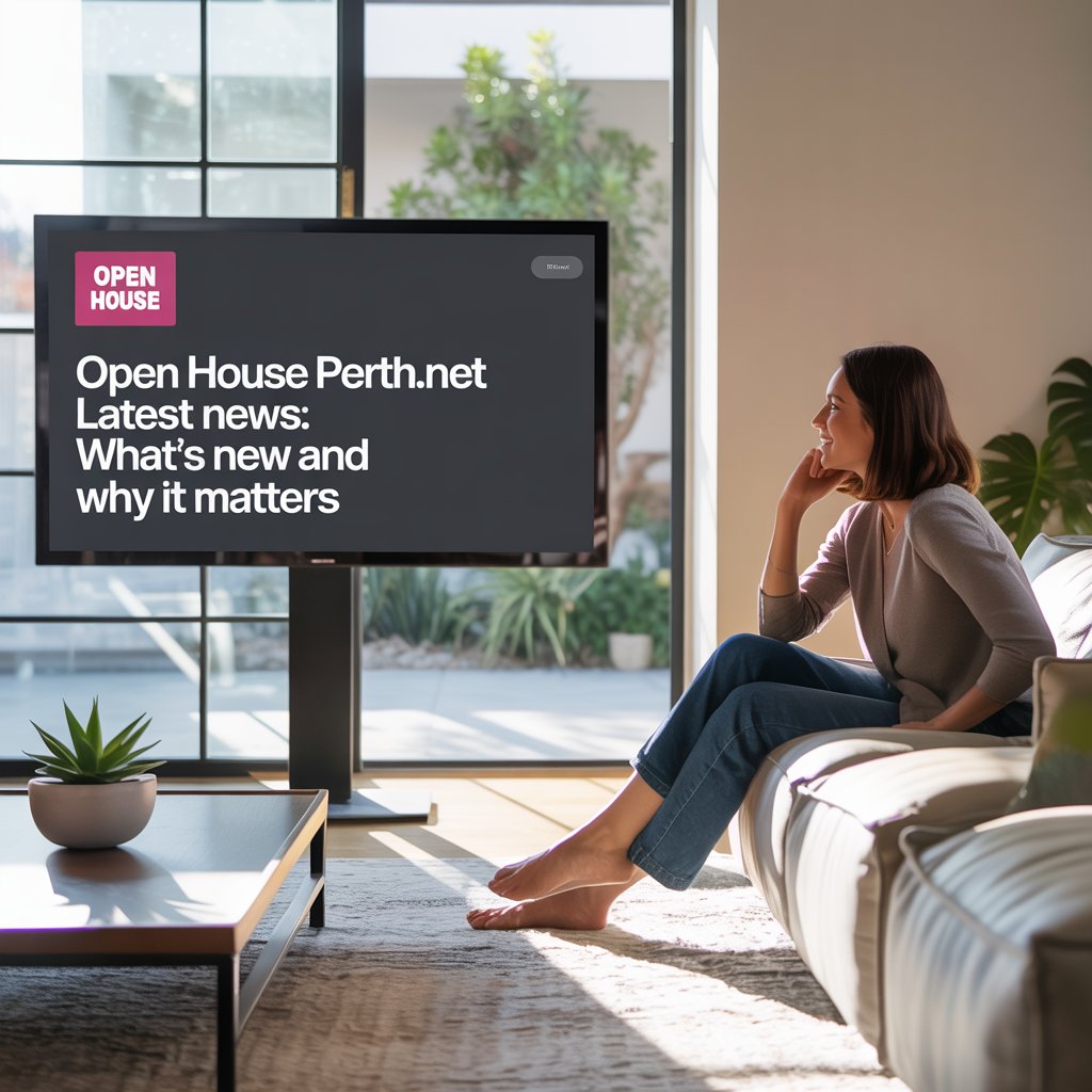 Open House Perth.net latest news