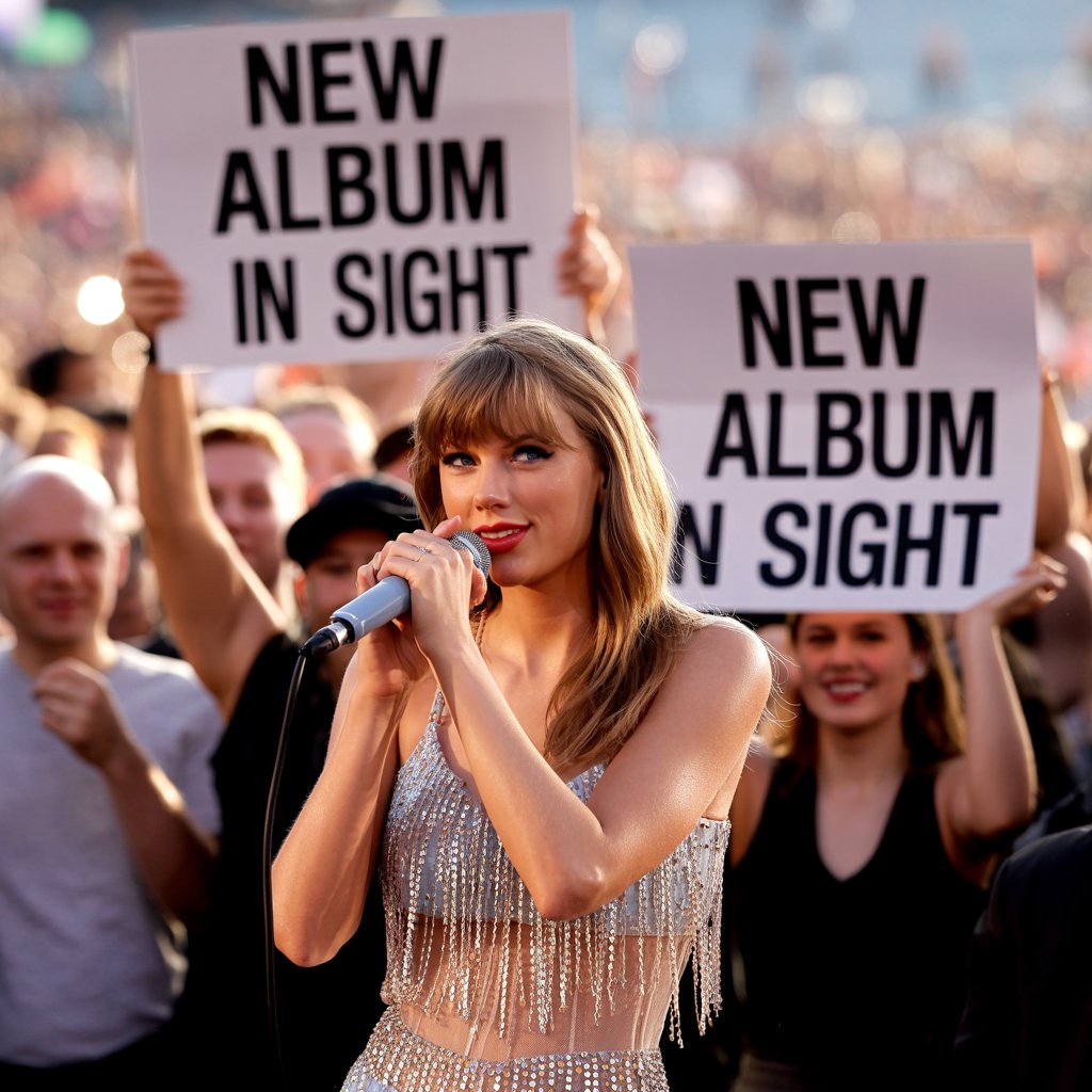 taylor swift's producer hints at new album release this year